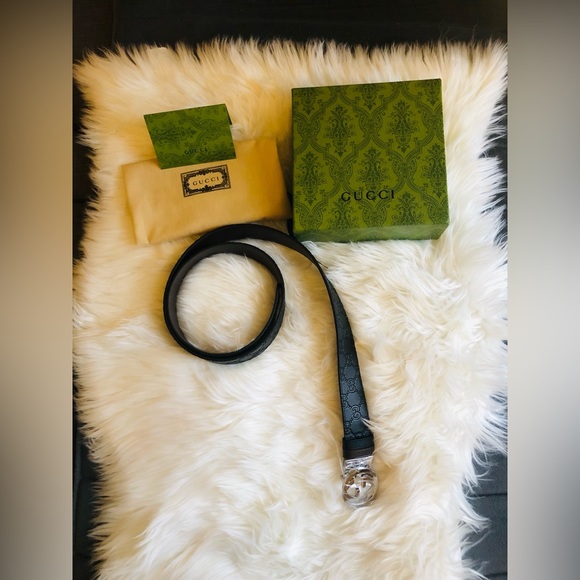 Gucci Accessories - SOLD!! Gucci signature leather belt